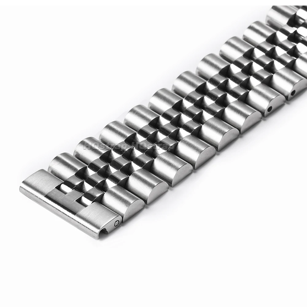 Straight End Stainless Steel Strap for Jubilee SKX007/009 Metal Watch band 18mm 19mm 20mm 21mm 22mm 23mm 24mm Bracelet