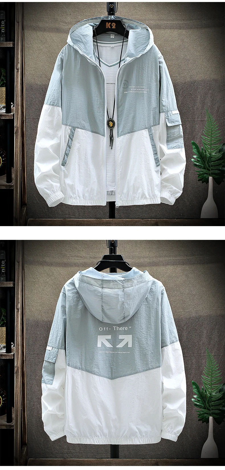 New Fashion Loose Lightweight Breathable Versatile Top Outdoor High Quality Sports and Leisure UV Resistant Neutral Jacket