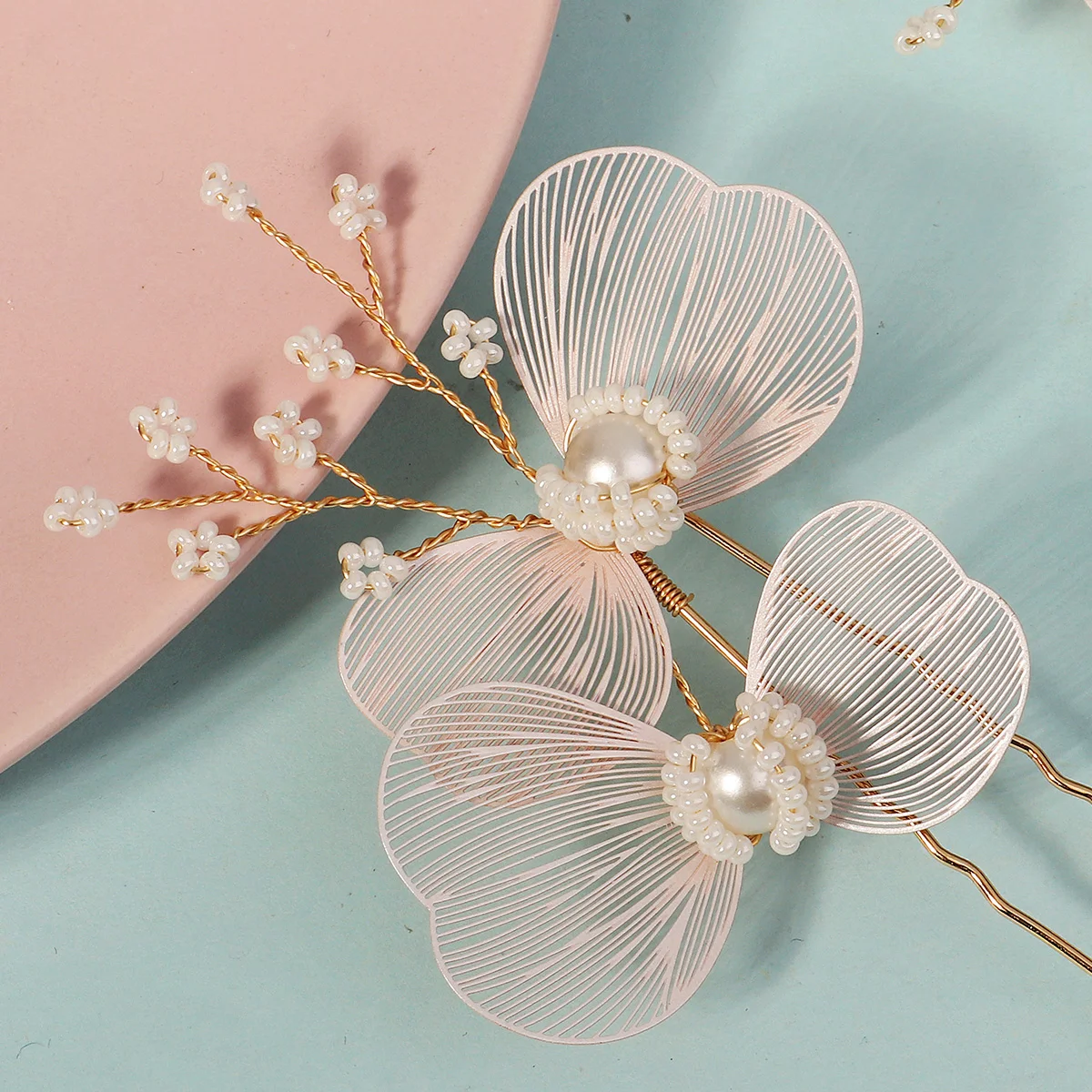3Pcs/set Crystal Pearl Hairpins for Women Wedding Party Bag Hat Accessories Hair Sticks Girls Holiday Gifts Jewelry Headpieces