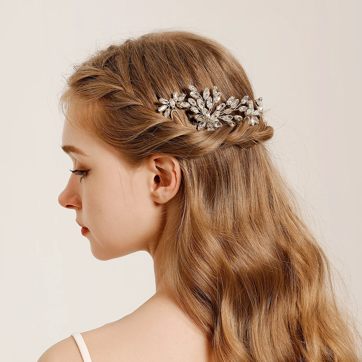 3Pcs/set Crystal Pearl Hairpins for Women Wedding Party Bag Hat Accessories Hair Sticks Girls Holiday Gifts Jewelry Headpieces