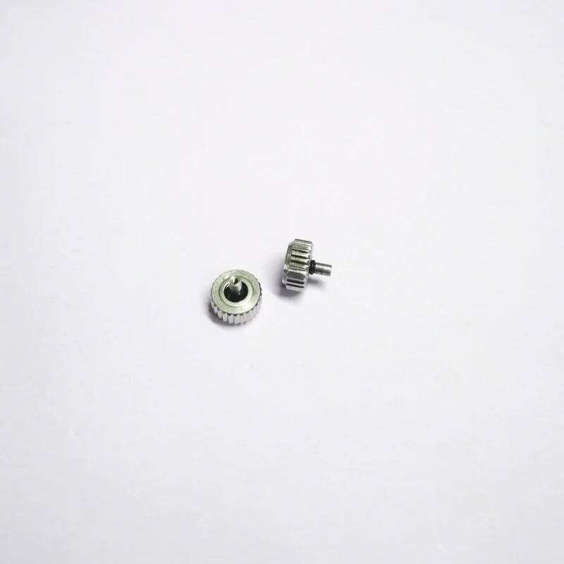 1PC Silver Long Tube Watch Crown 2.5mm Hole Diameter 4.5/5.0/5.5/6.0/6.5/7.0mm Head Diameter for Watch Repair