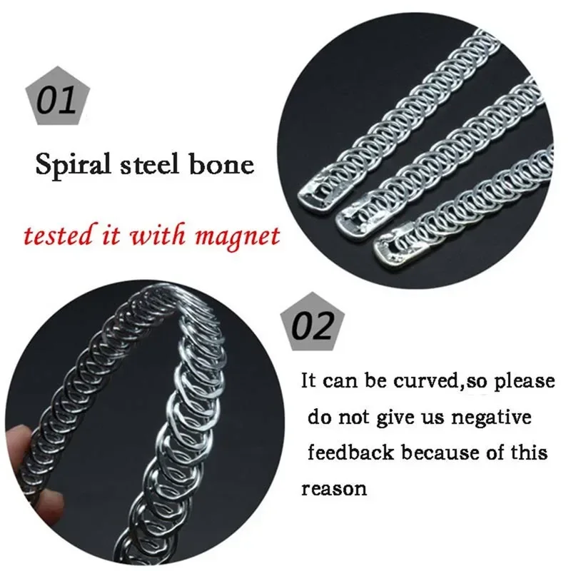 Underbust Corset 18 Spiral Steel Boned Body Shaper Woman Sexy Waist Control Long Torso Waist Cincher Corselet Top
