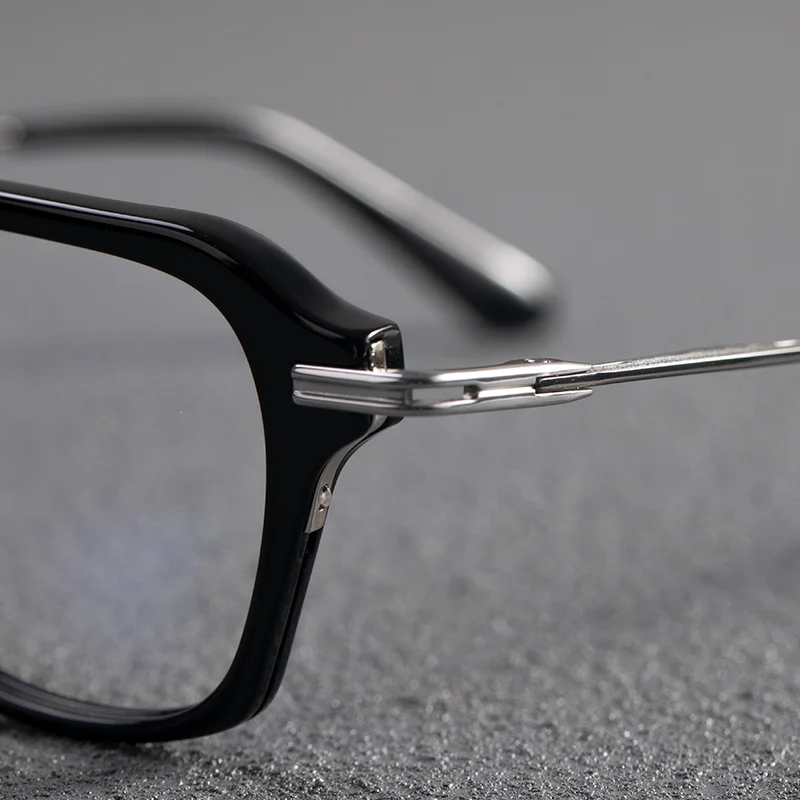 156MM Oversized Glasses Frame for Men Women Large Face Ultralight Titanium Acetate Retro Eyeglasses Classic Spectacles Eyewear