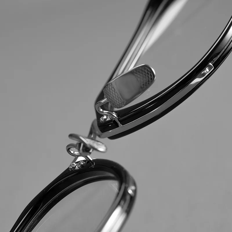 156MM Oversized Glasses Frame for Men Women Large Face Ultralight Titanium Acetate Retro Eyeglasses Classic Spectacles Eyewear