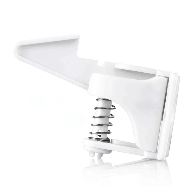 5/10Pcs Adhesive Baby Safety Lock for Drawer Cabinet Door Invisible Buckle Closet Locks Children Protection Baby Security Lock