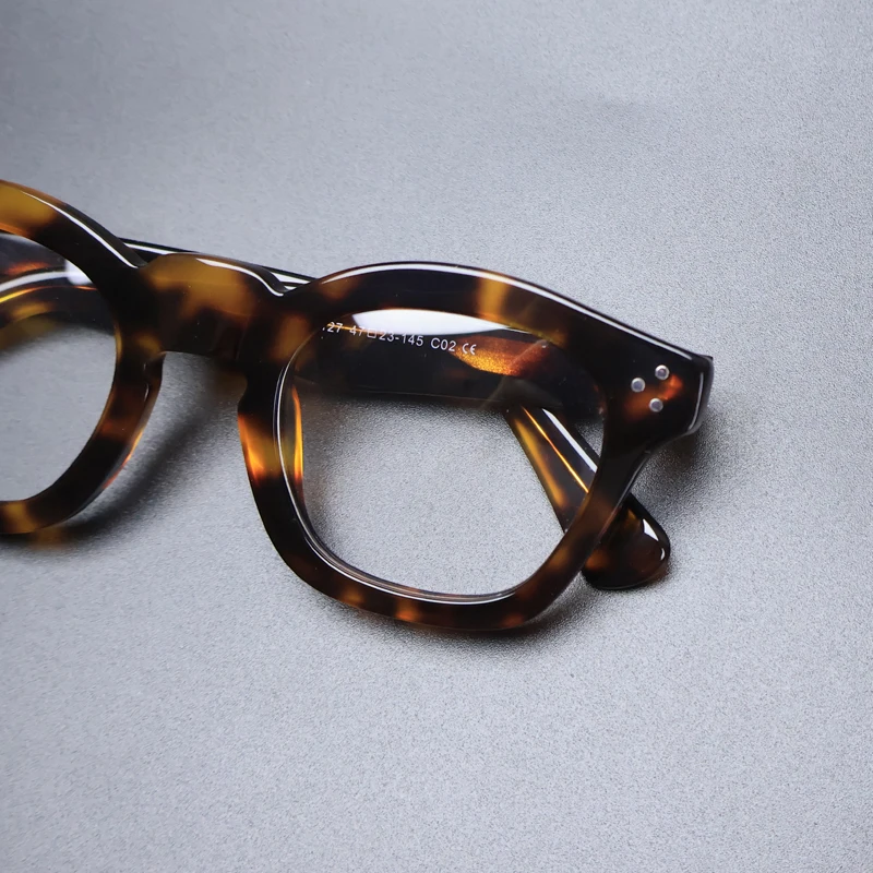 Gatenac Vintage Acetate Glasses Frame Men Retro High Quality Handmade Eyeglasses Frame Women Japan Designer Luxury Brand Eyewear