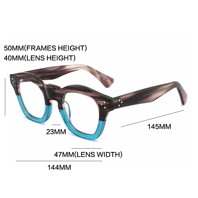 Gatenac Vintage Acetate Glasses Frame Men Retro High Quality Handmade Eyeglasses Frame Women Japan Designer Luxury Brand Eyewear