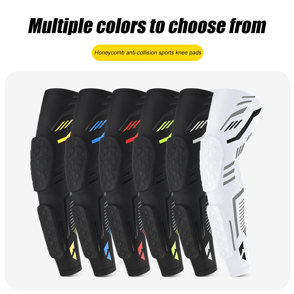 1 Pcs Professional Padded Arm Sleeves Crashproof Elbow Forearm Pads Compression Protection Support for Basketball Volleyball New