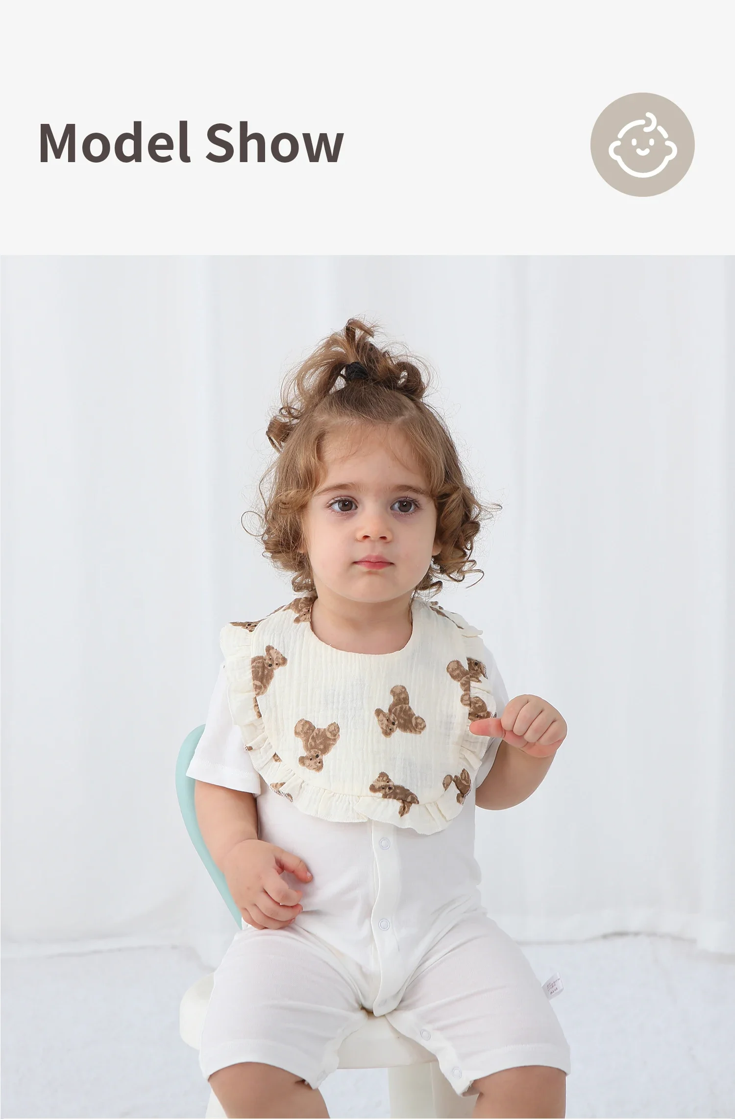 Baby Saliva Towel Infants Feeding Drool Bib lace Floral Soft Cotton Burp Cloth for Newborn Breathable Kids Bibs with Ruffle