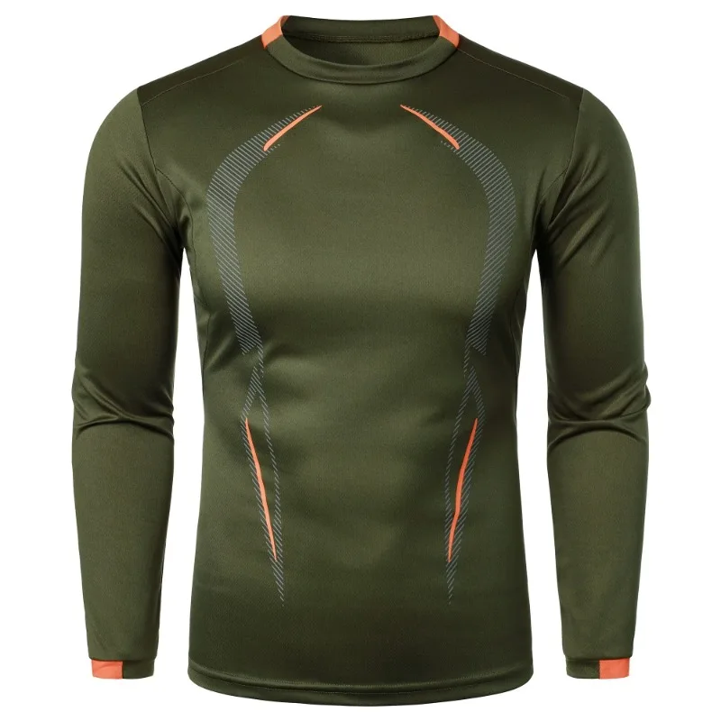 New Men's Sports Training Long Sleeve Quick-dry T-shirt Fitness Lightweight Streetwear Breathable Oversized T Shirts for Men