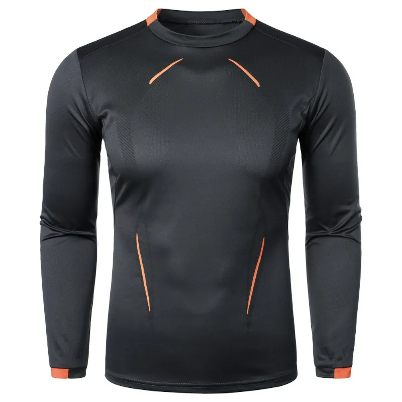 New Men's Sports Training Long Sleeve Quick-dry T-shirt Fitness Lightweight Streetwear Breathable Oversized T Shirts for Men