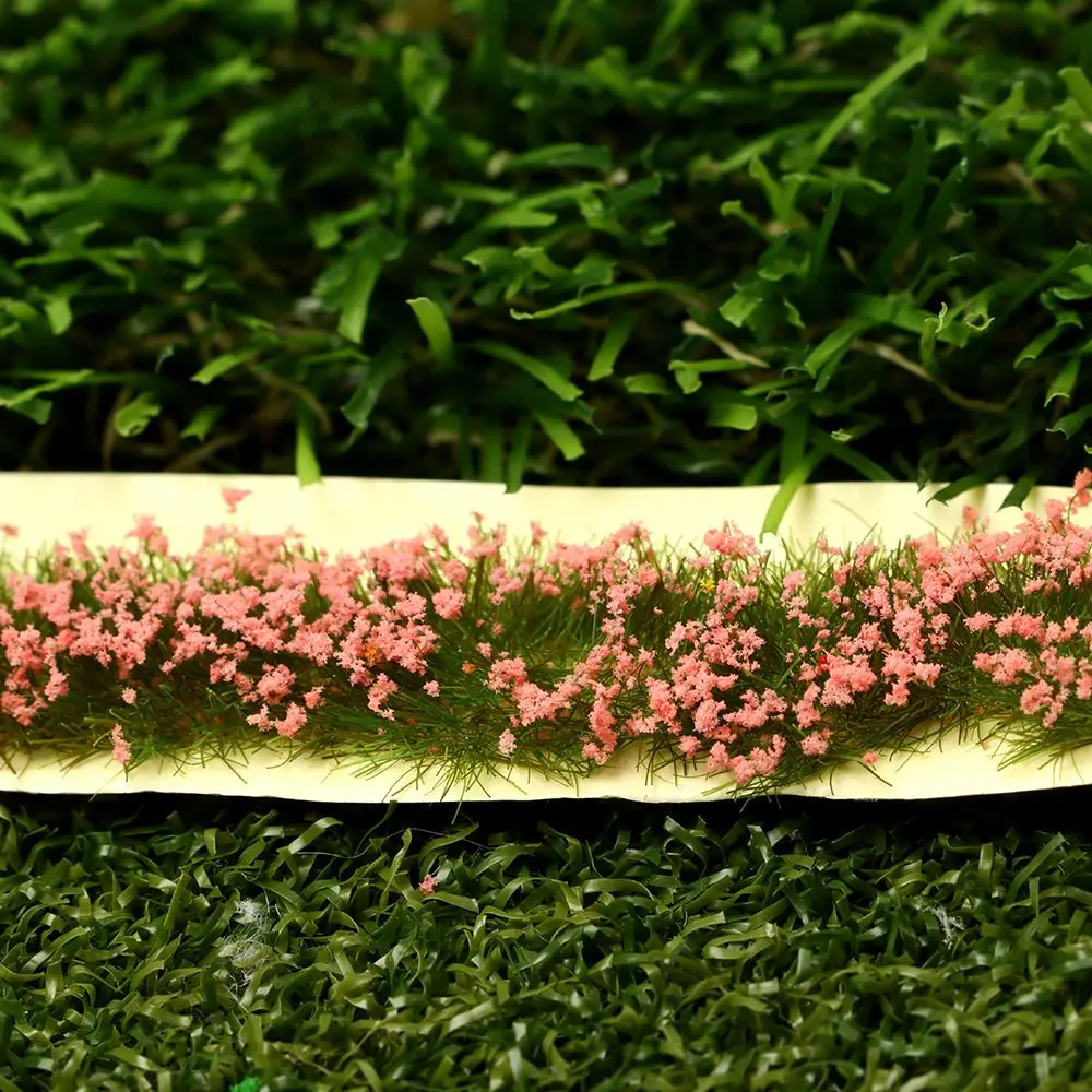 DIY Miniature Garden Decor Durable Static Scenery Model Landscape Wargame Grass Tufts Building Layout Sand Table Flower Cluster