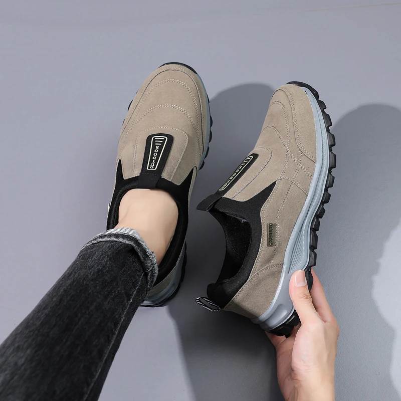 High Quality Indestructible Man Shoe Sneakers Breathable Running Shoes Lightweight  Anti-slip Outdoor Men's Sneakers Male Shoes