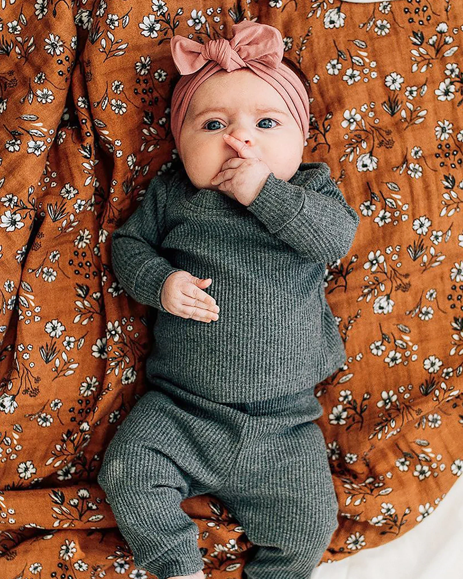 1Pc Baby Lace Headscarf Astique Suitable Newborn Girl Flower Headband Elastic Hairband Turban Soft Toddler Hair Accessories