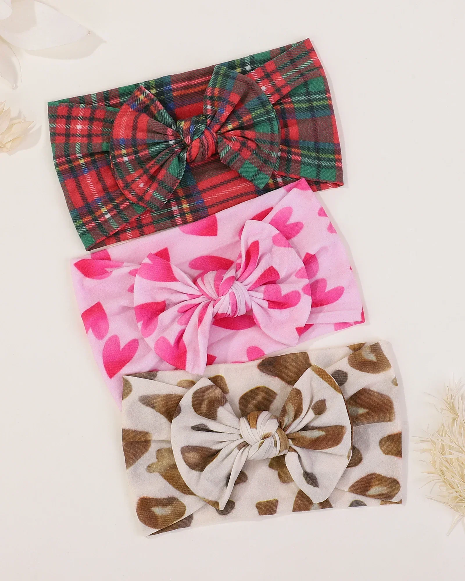 1Pc Baby Lace Headscarf Astique Suitable Newborn Girl Flower Headband Elastic Hairband Turban Soft Toddler Hair Accessories