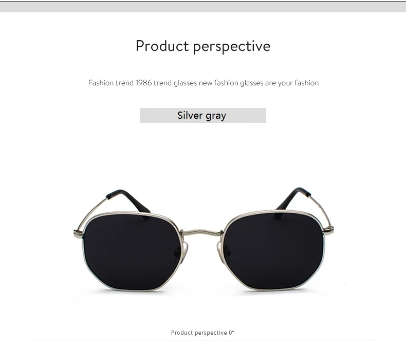 Men Sunglasses Hexagon Sun Glasses NEW Women Metal Frame Fishing Glasses Gold Tea Eyewear Lentes De Sol Hombre Okulary UV400