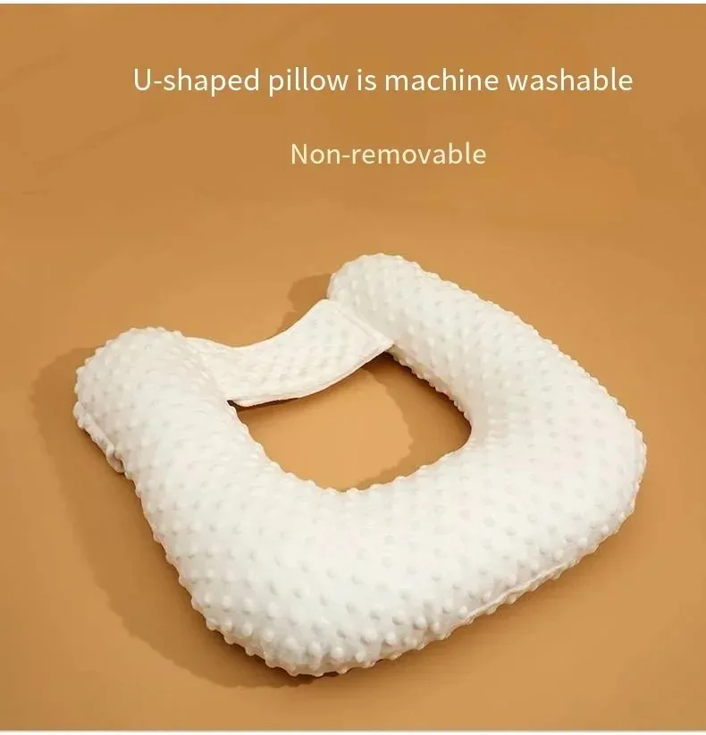 0-2t Baby Anti Emesis Slope Pad Newborn Lying Feeding Device Nursing Pillow Anti Overflow Sleeping Pad 2024 Baby Nursing Pillow