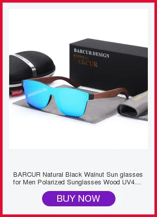 BARCUR Bamboo Cat Eye Sunglasses Polarized Metal Frame Wood Glasses Lady Luxury Fashion Sun Shades With Box