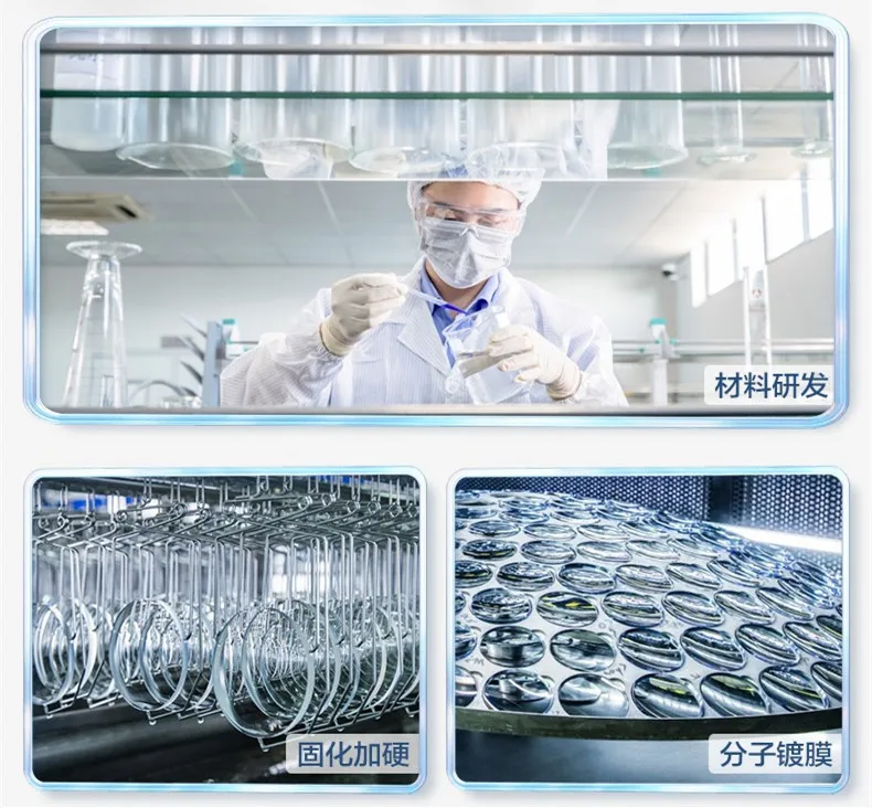 1.56 1.61 1.67 Anti-Blue Light Optical Lens MR-8 Aspheric Myopia Prescription Lenses Eyes Protection Reading Computer Eyewears