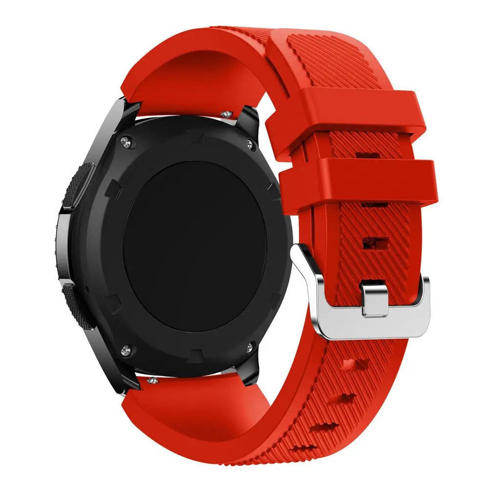 20mm 22mm Band for Samsung Galaxy Watch 7/4/5 pro/6 classic/Gear s3 40 44mm silicone correa bracelet Huawei watch GT/2/3/4 strap