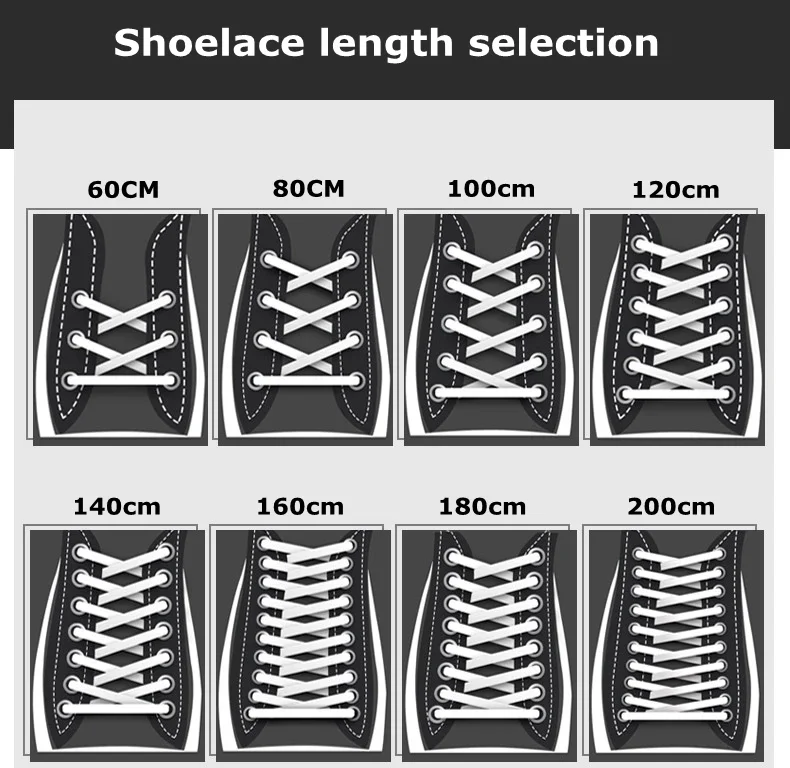 1 Pair Flat Shoelaces Classic Shoe Laces Fit Fashion Solid Sports Shoelace Casual Unisex Shoe Strings Shoe Accessories AF1