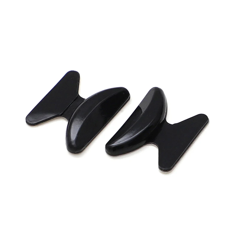 5 Pairs Useful Soft Silicone Nose Pad For Glasses Non-slip Eyeglasses Sunglass Black White Nose Pad