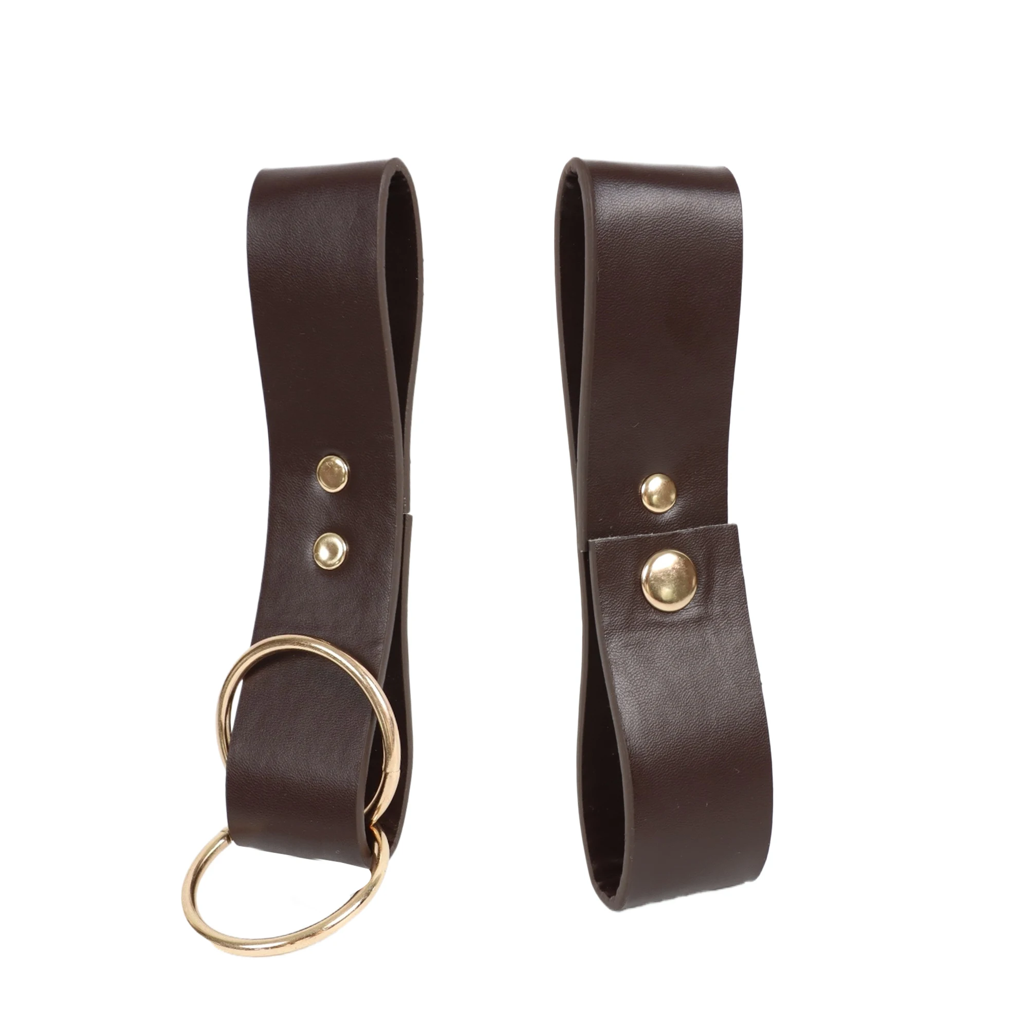 Medieval Leather Mug Holder Belt and Bullwhip Holder Belt Renaissance Viking Cosplay Costume Accessories