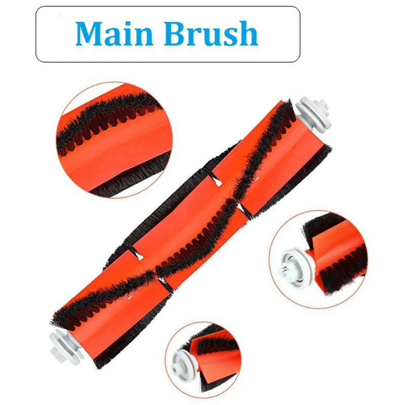 For XIAOMI Mijia Omni 1S B101CN B116 X10+ Accesories Dreame L10s Ultra / S10 Pro Main Side Brush Hepa Filter Mop Dust Bag Parts