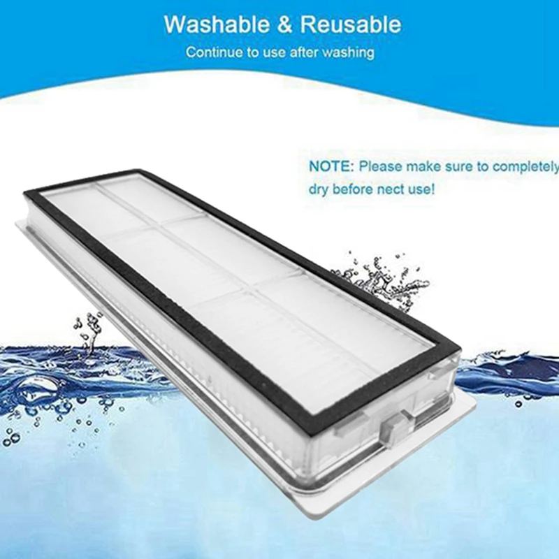 For XIAOMI Mijia Omni 1S B101CN B116 X10+ Accesories Dreame L10s Ultra / S10 Pro Main Side Brush Hepa Filter Mop Dust Bag Parts