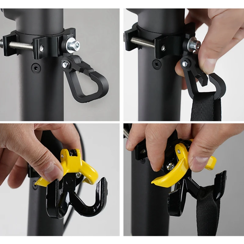 Aluminium Alloy Hanging Bag Hook For NINEBOT MAX G30 Electric Scooter Claw Hanger Gadget Hook E-bike Accessories
