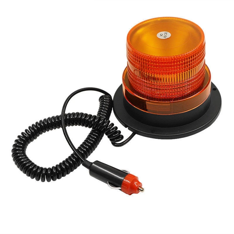 Car Strobe Light Emergency Car Rotating Traffice Indication Car Flash Beacon Light LED Orange Blue Red Flash Car Warning Light