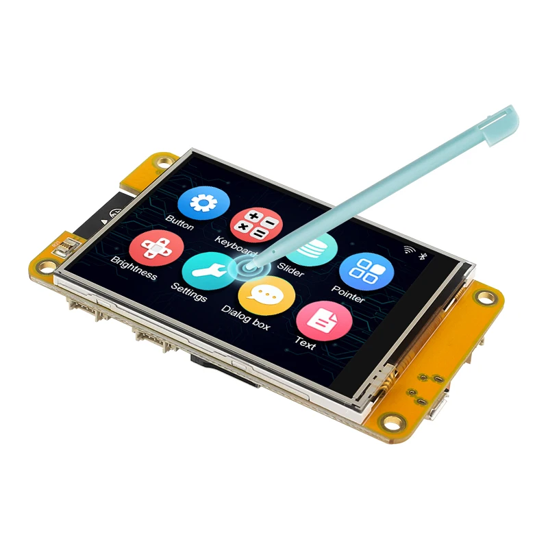 ESP32 MCU 2.8 Inch Smart Display for Arduino LVGL WIFI Bluetooth Touch WROOM 240*320 Screen LCD TFT Module with Free Tutorials