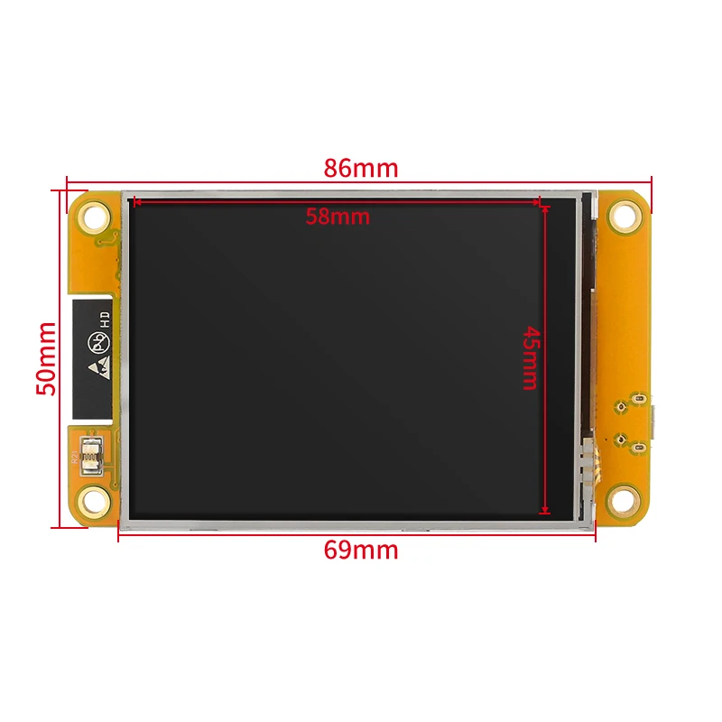ESP32 MCU 2.8 Inch Smart Display for Arduino LVGL WIFI Bluetooth Touch WROOM 240*320 Screen LCD TFT Module with Free Tutorials