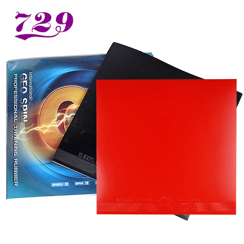 729 Friendship GS Training Table Tennis Rubber RITC Geo Spin Ping Pong Rubber Soft and Good Control