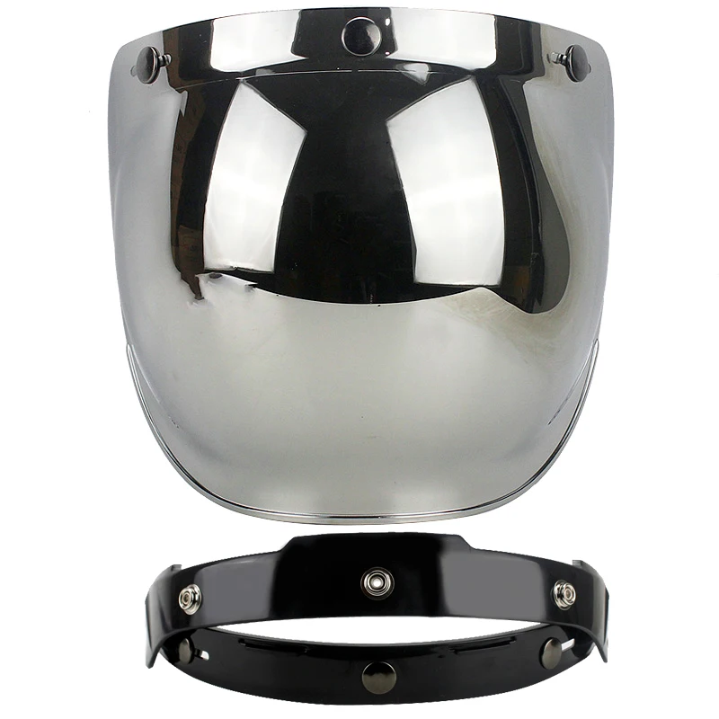 helmet bubble visor top quality open face motorcycle helmet visor 12 color available vintage helmet windshield shield
