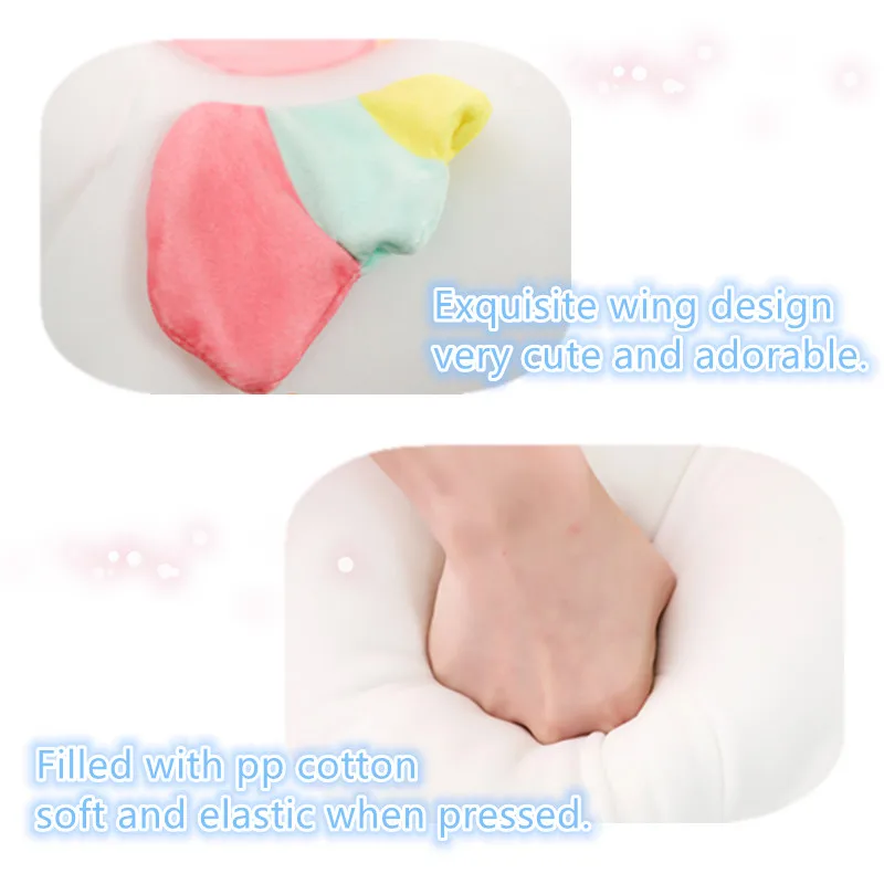 Kawaii Horse Plush 25/50cm Soft Stuffed Huggable Dolls Animal Acompany Toys Children Girl Birthday Gifts