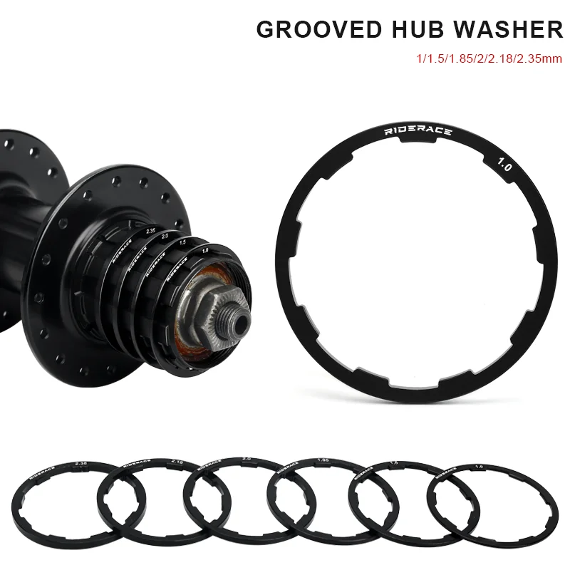 3 Pcs Bicycle Hub Washer 1/1.5/1.85/2/2.18/2.35mm Gasket For 7 8 9 10 11 Speed MTB Mountain Road Bike Cassette Flywheel Spacer