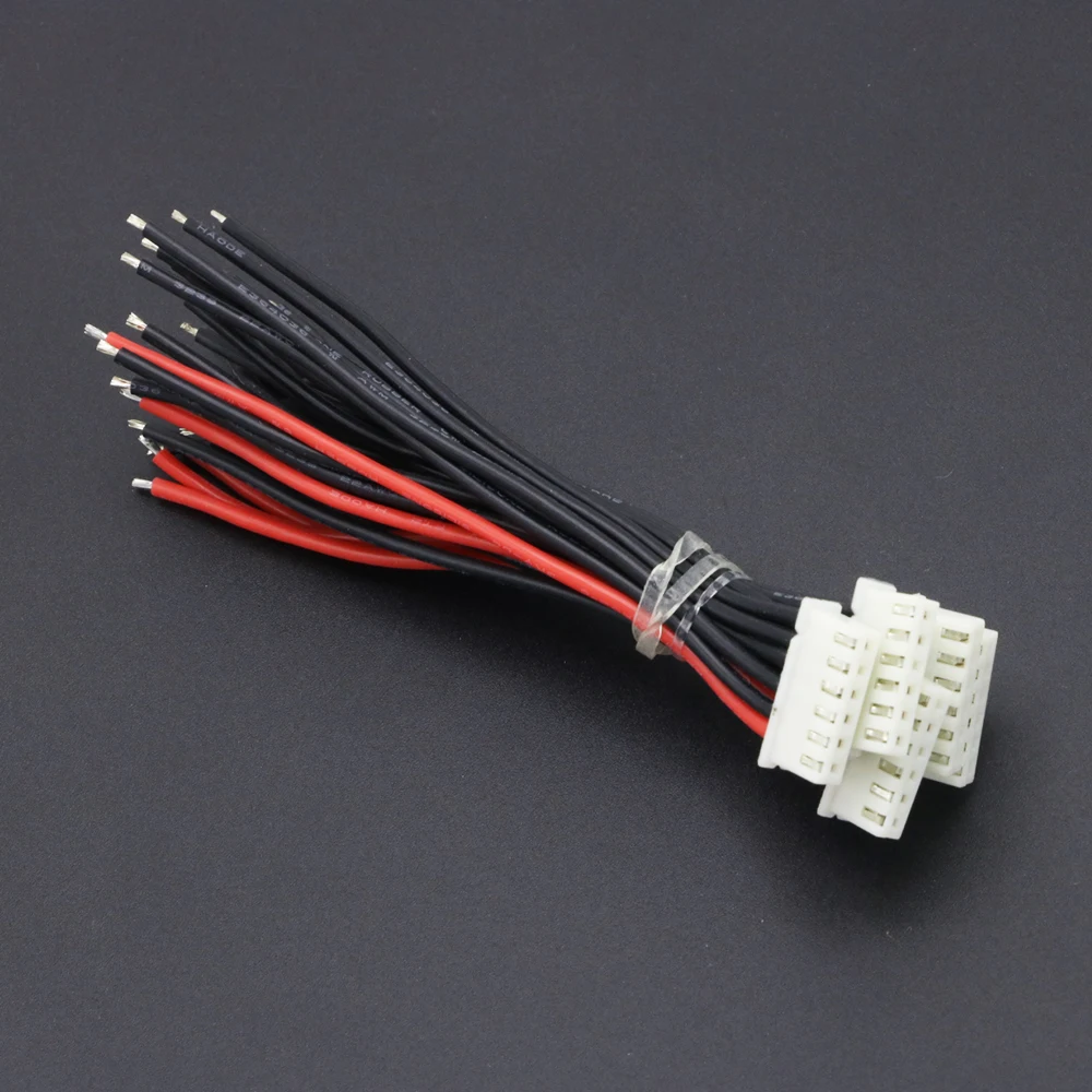 5pcs/lot 1S 2S 3S 4S 5S 6S Lipo Battery Balance Charger Cable IMAX B6 Connector Plug Wire Wholesale