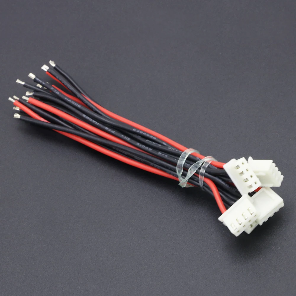 5pcs/lot 1S 2S 3S 4S 5S 6S Lipo Battery Balance Charger Cable IMAX B6 Connector Plug Wire Wholesale