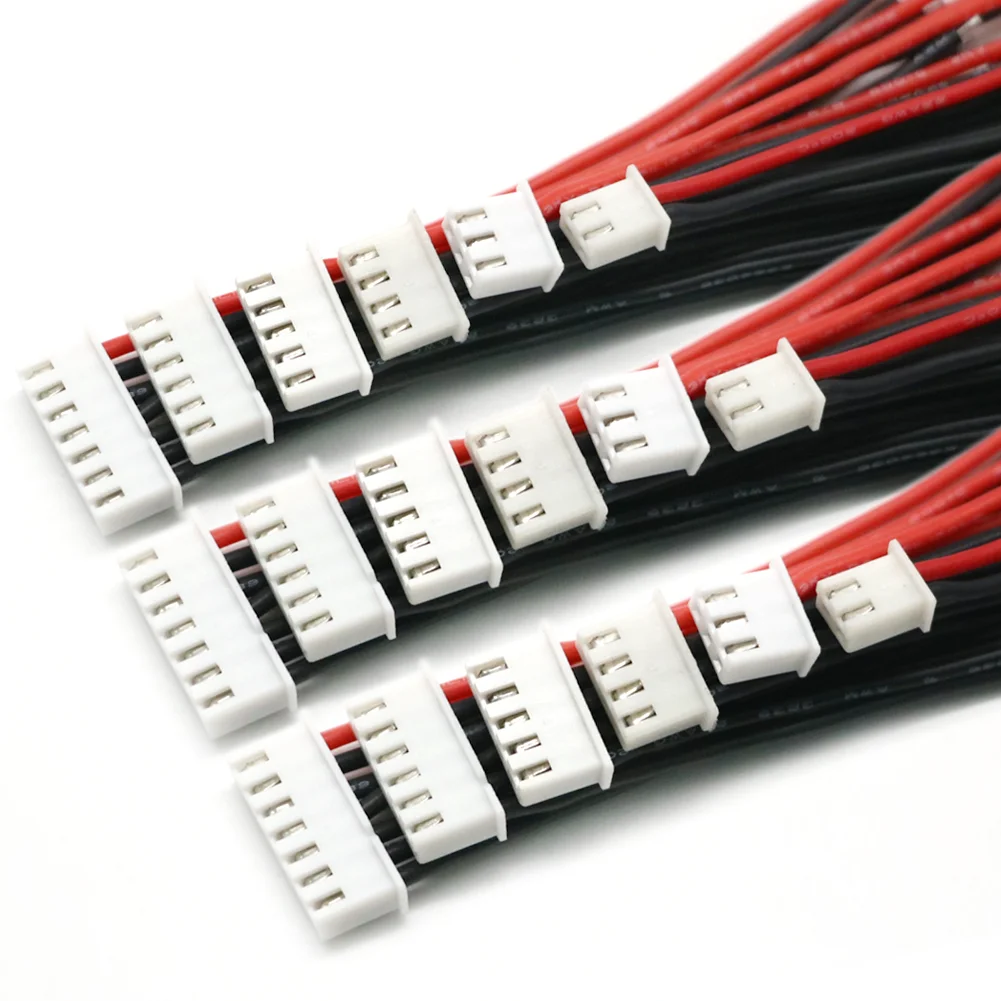 5pcs/lot 1S 2S 3S 4S 5S 6S Lipo Battery Balance Charger Cable IMAX B6 Connector Plug Wire Wholesale