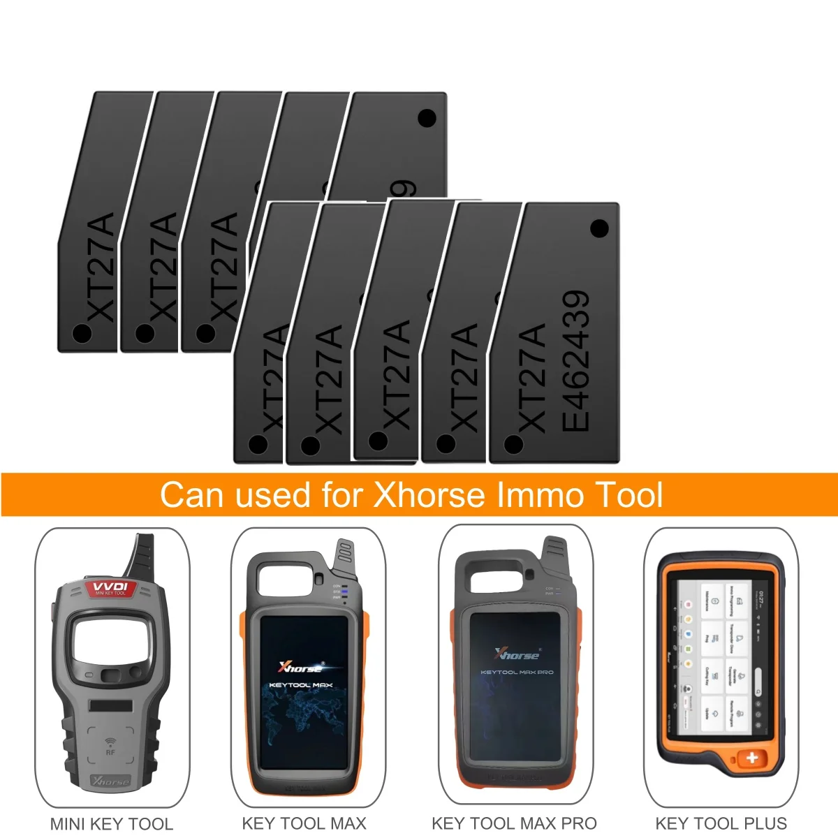 VVDI XT27 Super Chip XT27A Clone Chip for 4C/4D/4E/43/45/46/47/48/T1/T3/8A/8C/8E/7935 with Xhorse VVDI Max Pro/VVDI Mini Key Too