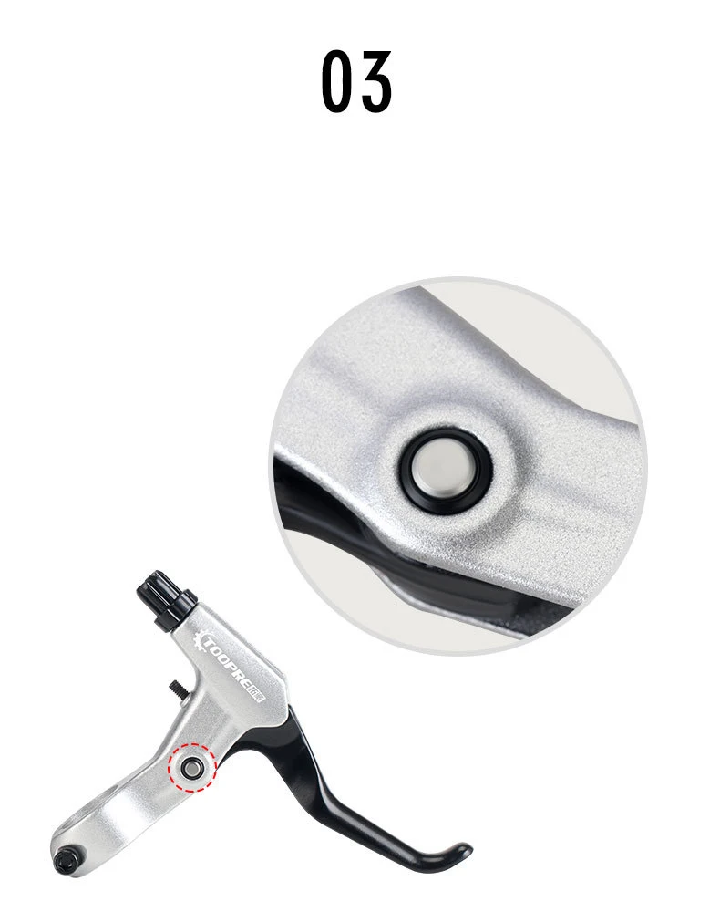 High Quality Ultralight Aluminum Bicycle BMX Brake Handle MTB Mountain Bike Cycling Brake Levers V/Disc Brake Levers 2 Colours