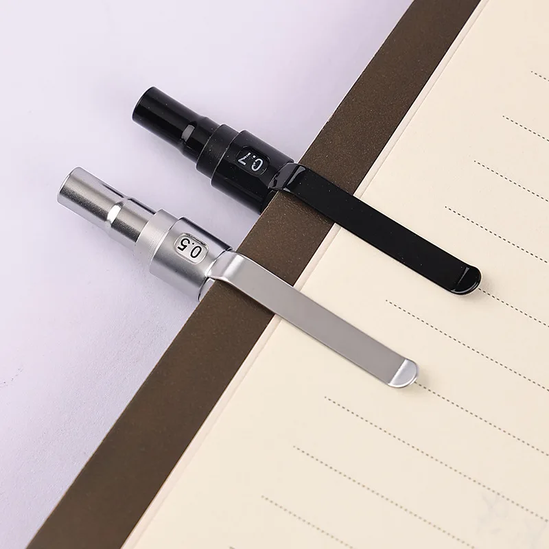 High Quality Metal Mechanical Pencils Set with Lead Refills Drafting Automatic Pencil 0.3, 0.5, 0.7, 2.0mm for Art Supply