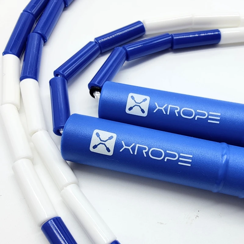 NEVERTOOLATE X ROPE 7mm hard beads jump skipping rope beaded skip rope Professional competition usage 2.9 meter long handle