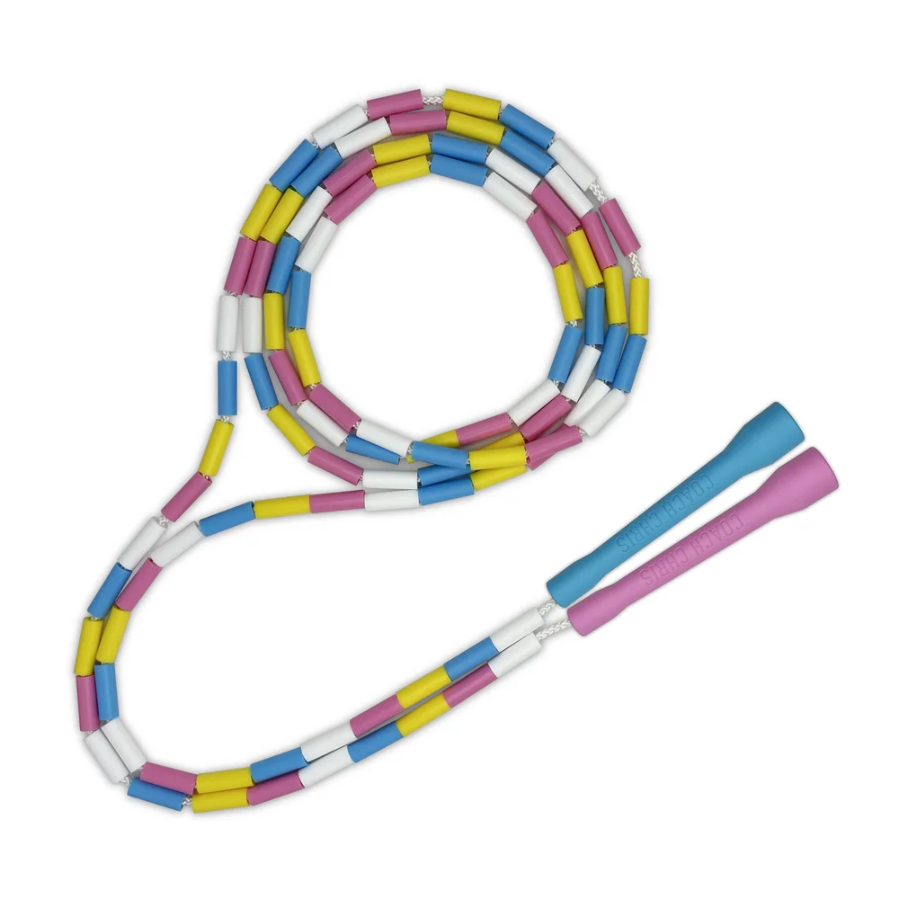NEVERTOOLATE X ROPE 7mm hard beads jump skipping rope beaded skip rope Professional competition usage 2.9 meter long handle