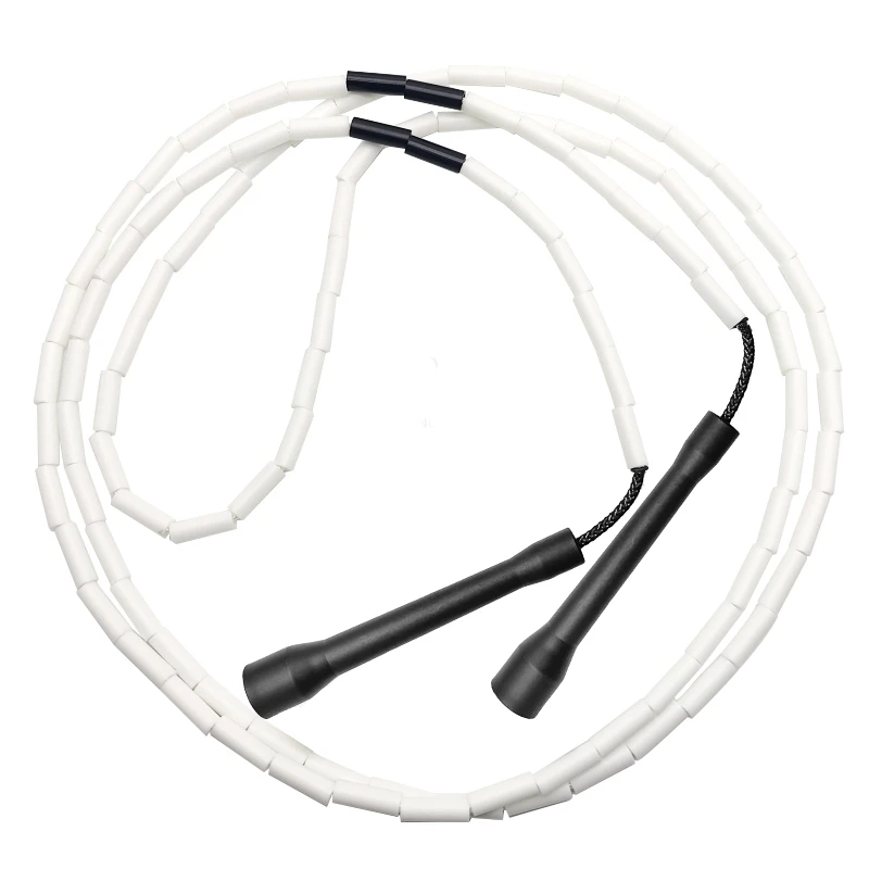 NEVERTOOLATE X ROPE 7mm hard beads jump skipping rope beaded skip rope Professional competition usage 2.9 meter long handle