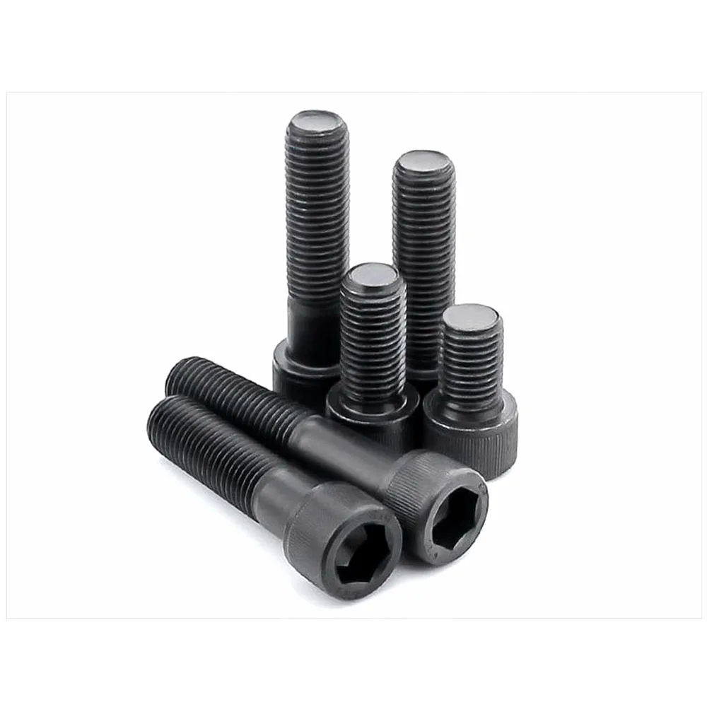 Fine Thread M6x0.75 M8x1 M10x1/1.25 M12x1.25/1.5 M14 M16x1.5 12.9 Grade Alloy Steel Allen Hexagon Hex Socket Cap Head Bolt Screw