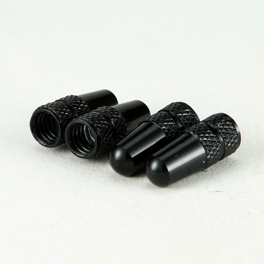 4Pcs/Set Rainbow Color Bicycle Tire Valve Cap Aluminum Caps for Valves French Valve Cap Presta Bike Tyre Hat MTB Accessories New