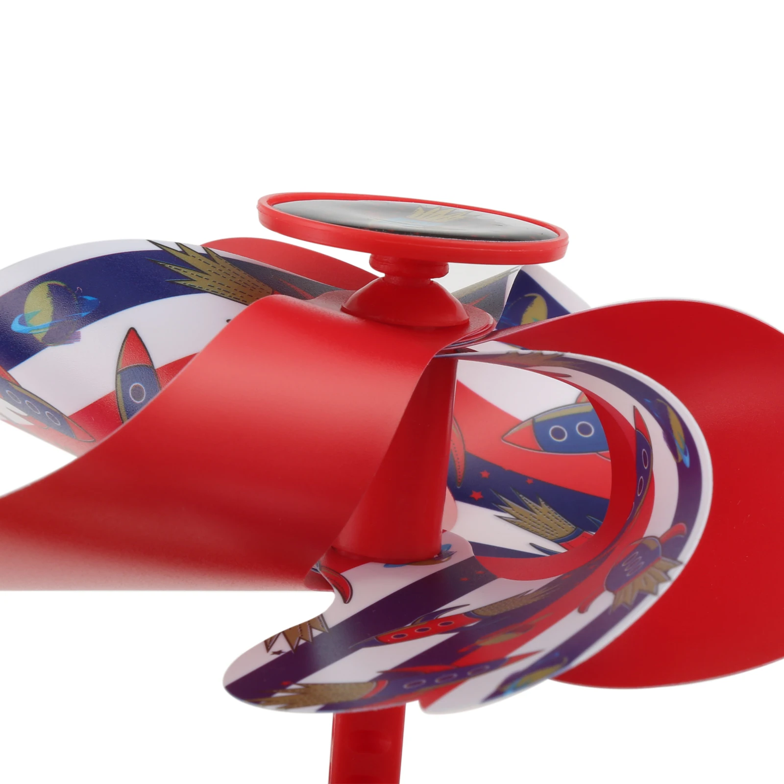 1pc Allek Children Scooter Windmill Short Pole Cartoon Colorful Pinwheel Decoration For Kids Bicycle Parts Accessories