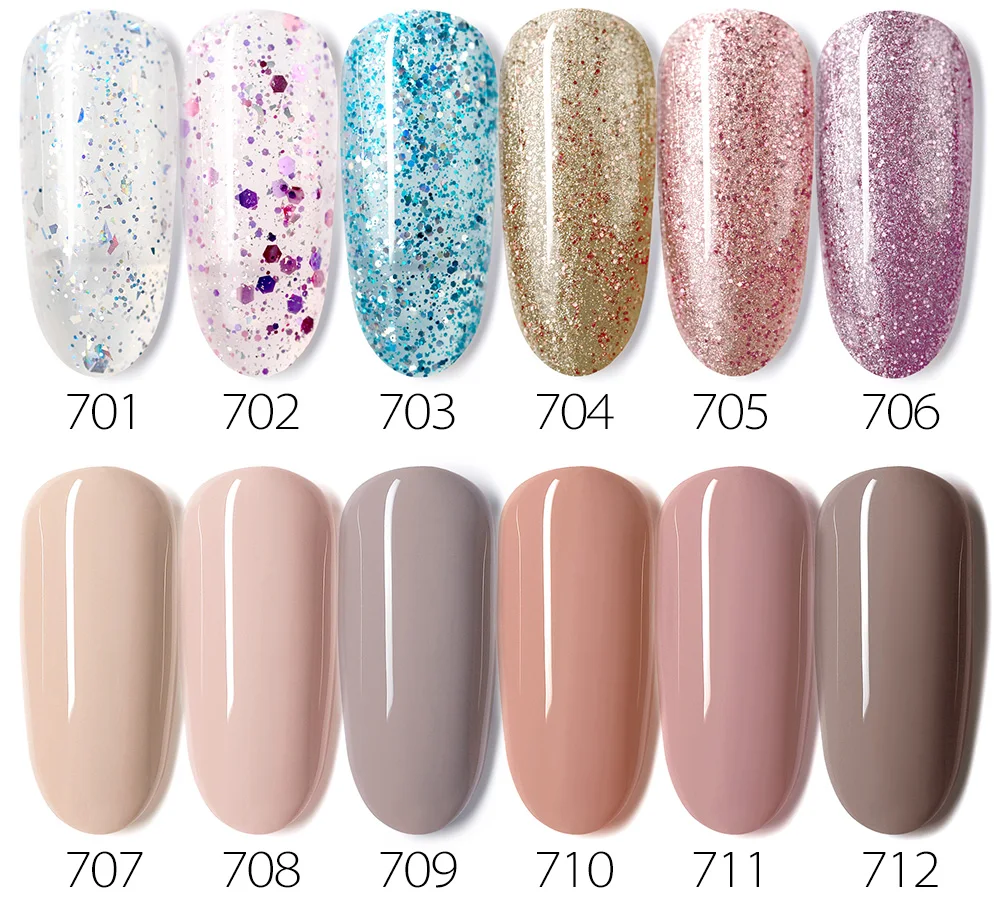 Venalisa VIP4 Nail Gel Polish HEMA/TPO FREE Full Coverage Beautiful Semi Permanent Soak Off UV LED Gel Nail Polish Gel Lacquer